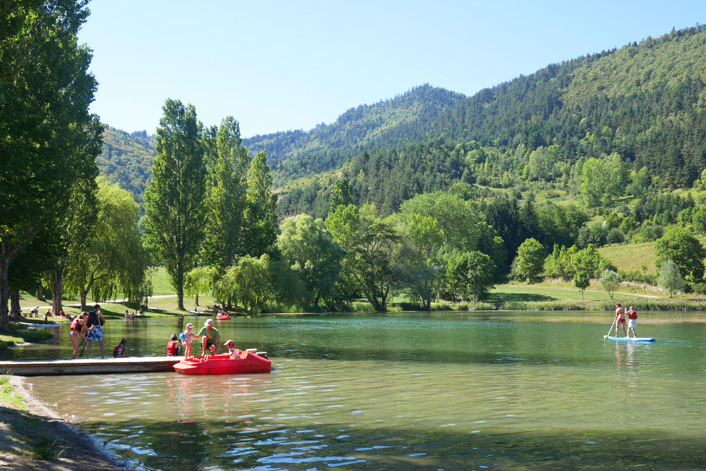 Lac de Belcaire - Baignade en Pyrénées Audoises