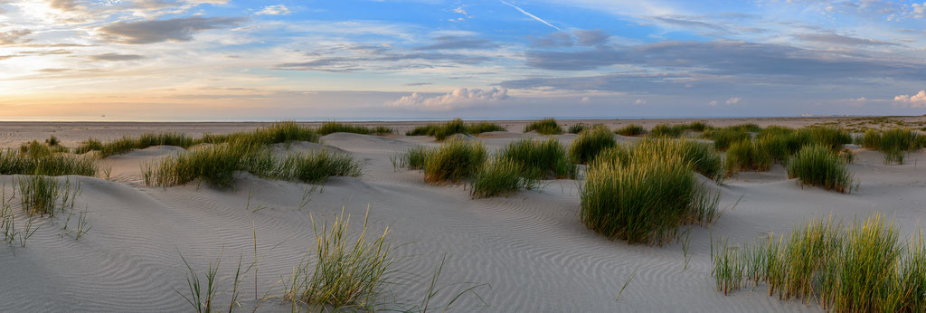 Sanddünen Strandseite Richtung Kalfamer