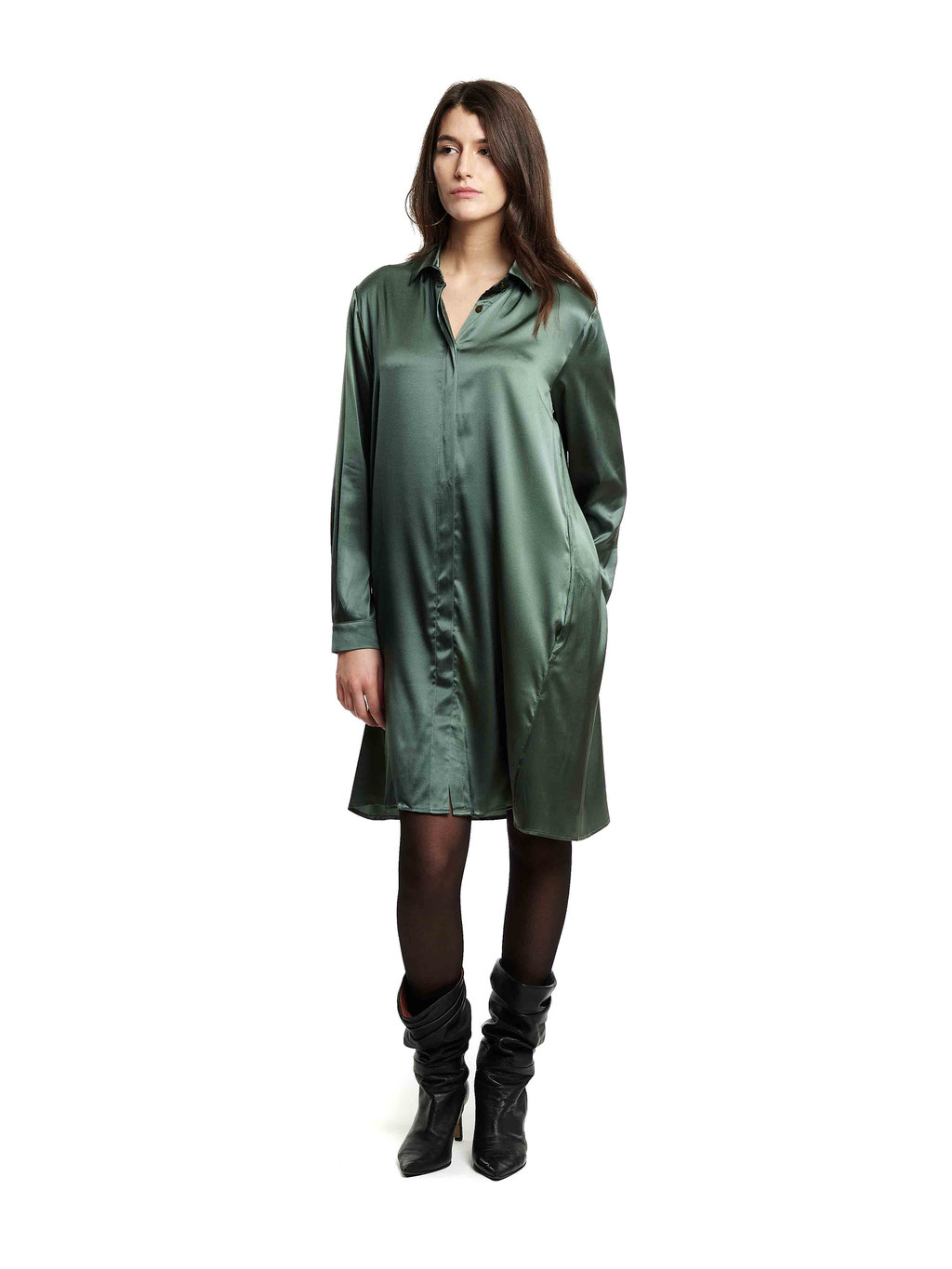 237 Enola Dress - Greyish