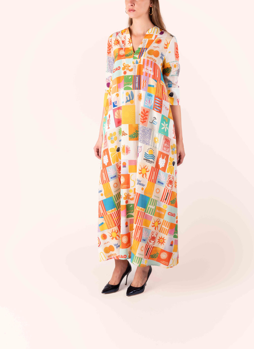 291 Ottavia Dress - AC01 Sole