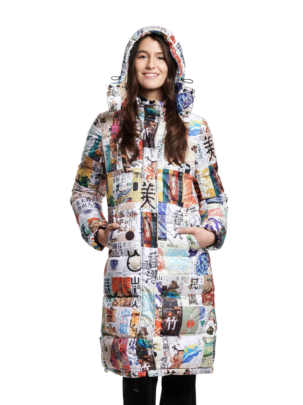 1001 Finja Downjacket (old print)
