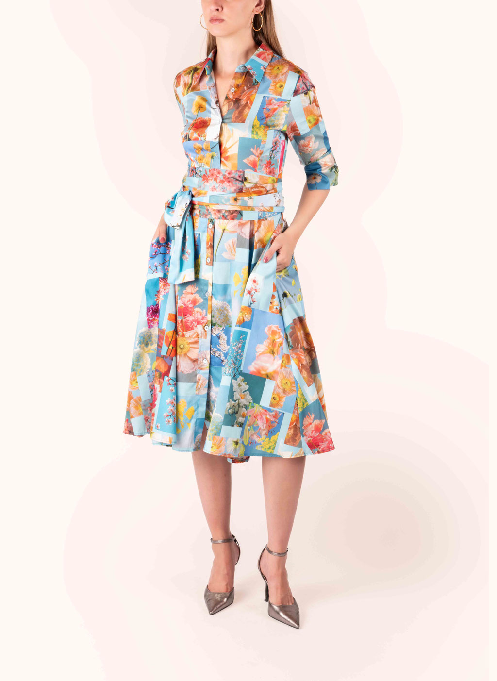 297 Talia Dress - AC05 Flowers