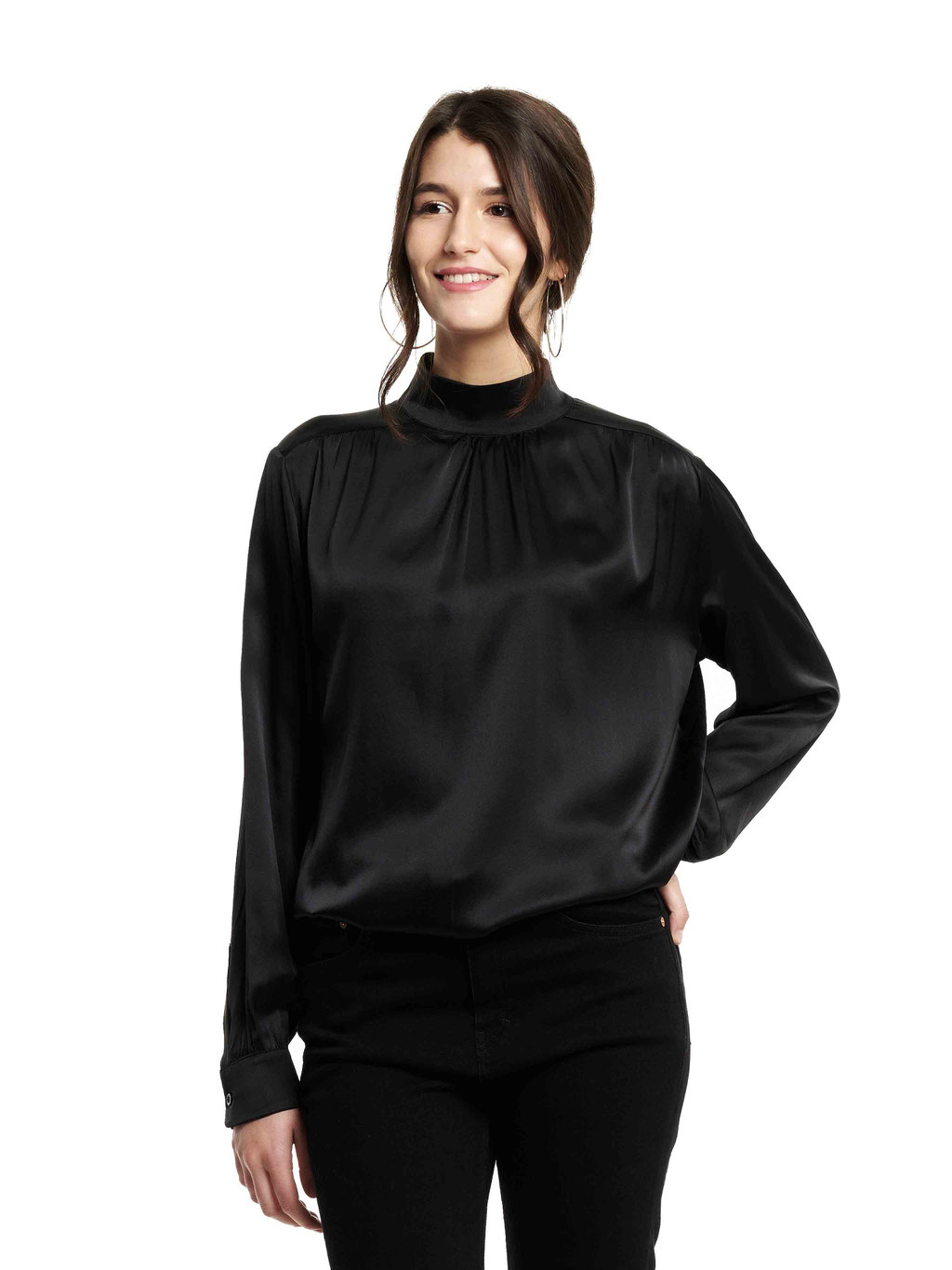 90 Petra Blouse - Black