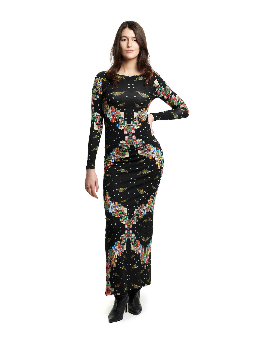 293 Janina Dress - AB07 Fish