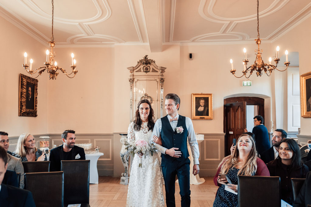 Hochzeitsfotografin Idstein, Einzug