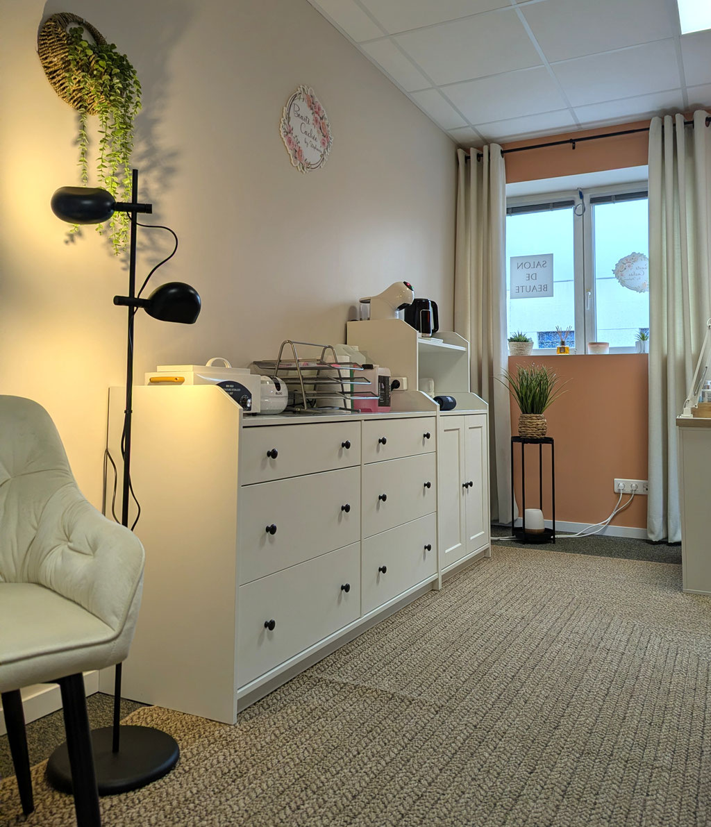 Vue intérieure Salon Beauté Cachée by Stéphanie La Ravoire