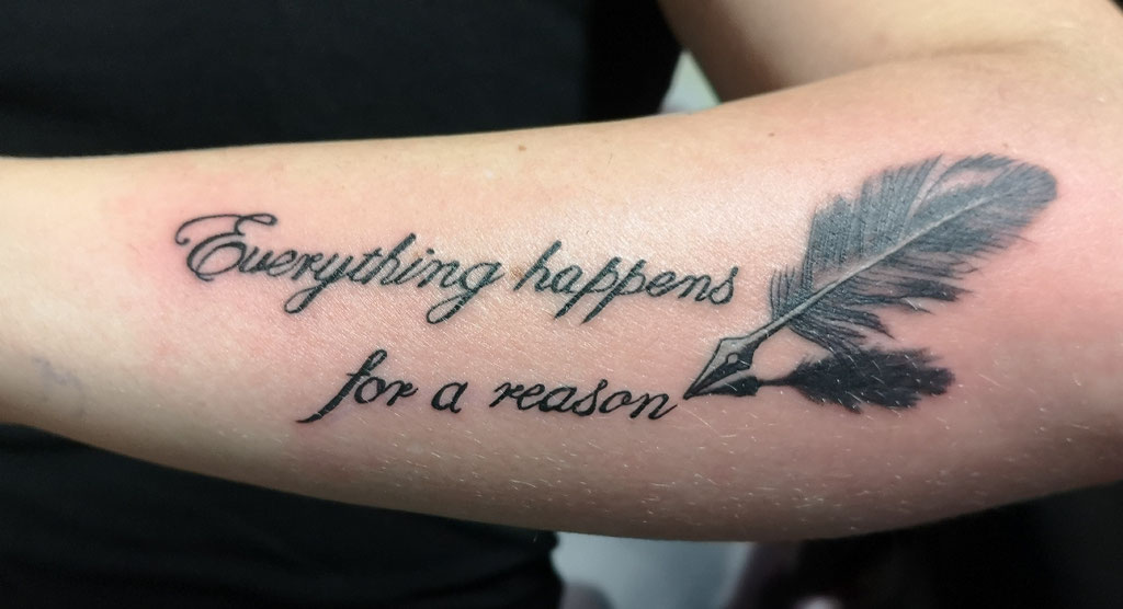 Everything happens for a reason, feeder