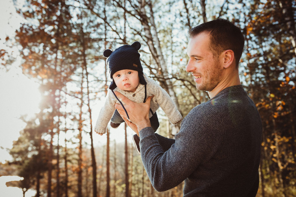Papa und Baby