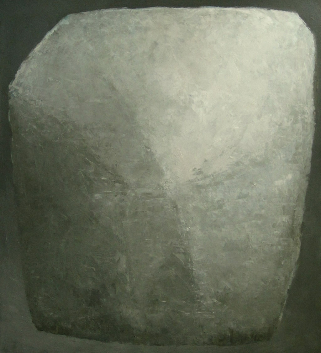 Portrait of a stone - 2020 - 100 x 110cm - oil on canvas