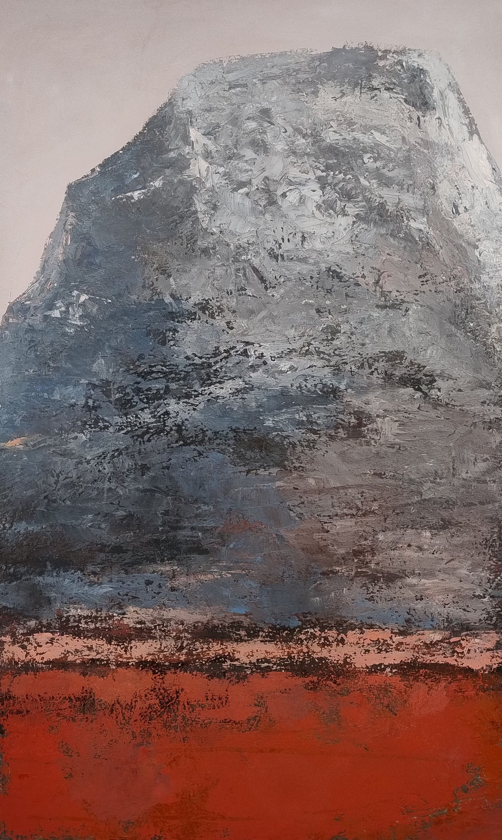 I'm a mountain - 2026 - 130x80cm - oil on canvas