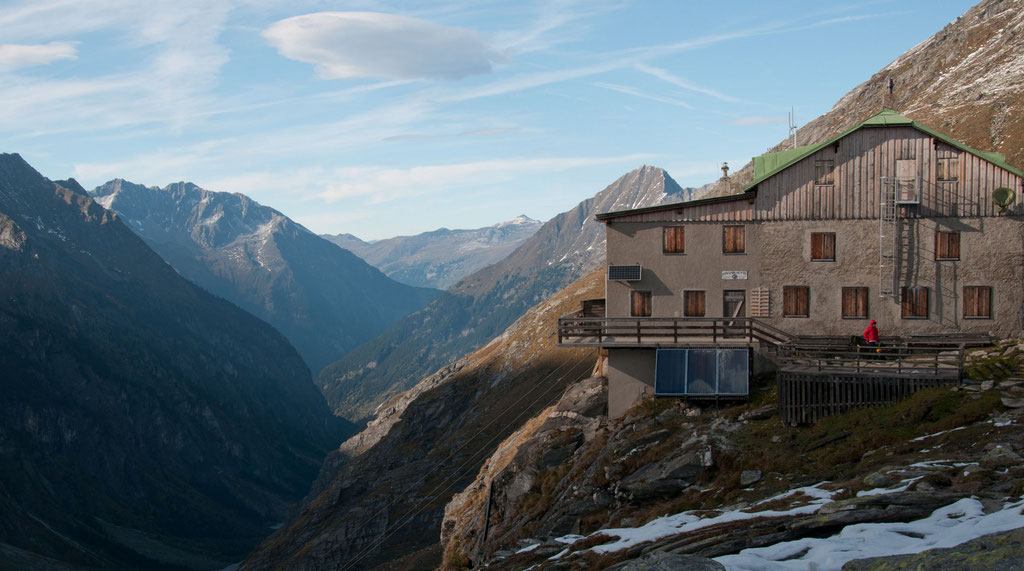 Berghütte. Wandern und Bergsteigen ab Apartments Fleid - Zell am Ziller - Zillertal Arena