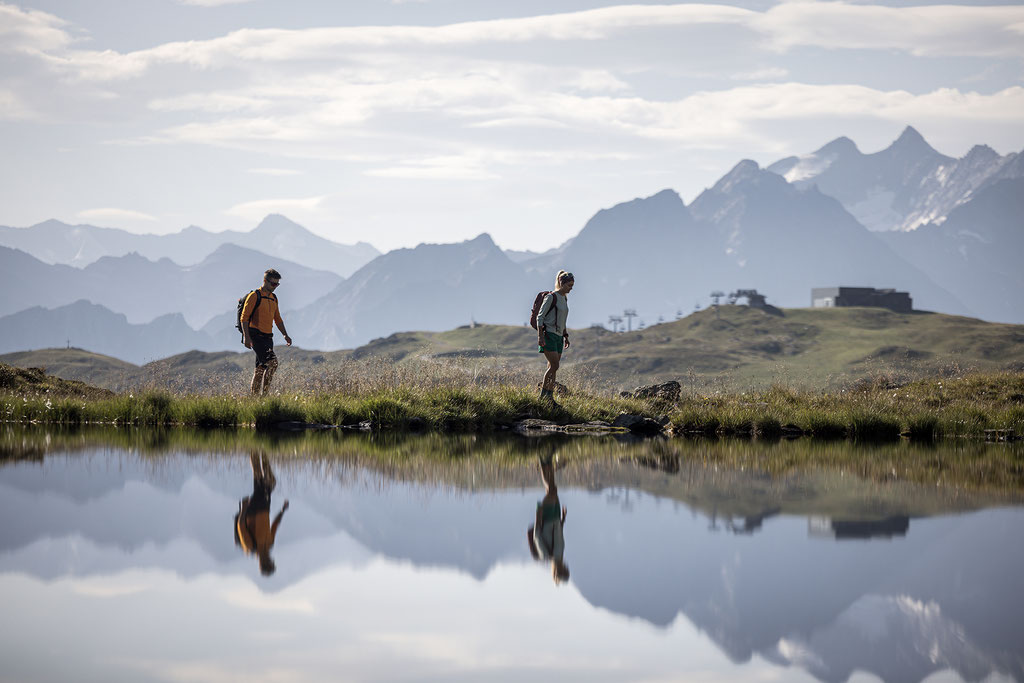 Bergsee. Wandern und Bergsteigen ab Apartments Fleid - Zell am Ziller - Zillertal Arena