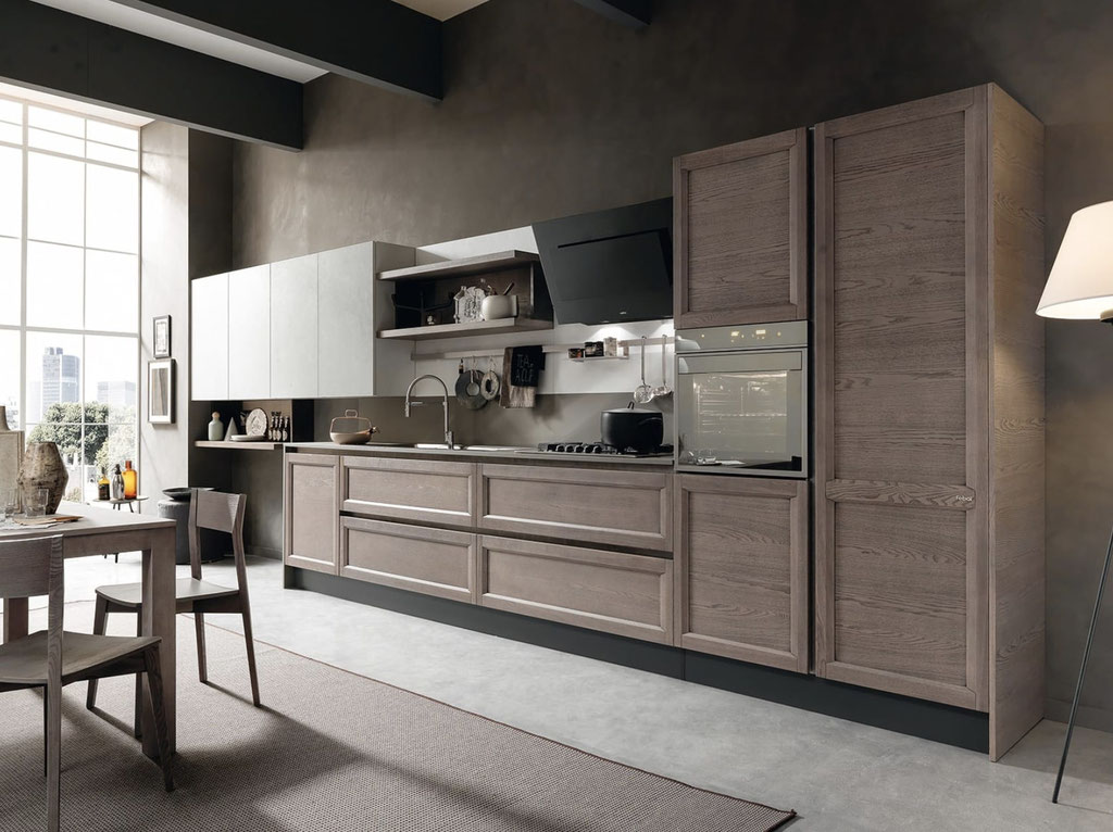 Cucina classica in rivisitazione moderna Febal - modello Class Line