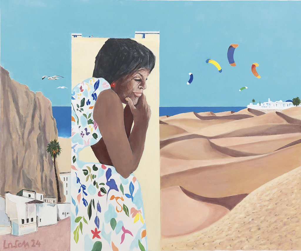 Gran Canaria, Acryl auf Leinwand, 120/100