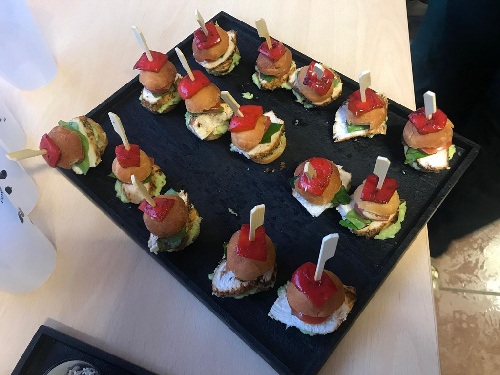 Visite du Club Agro Savoie de J'aime Boc'oh amuse bouche apéritif
