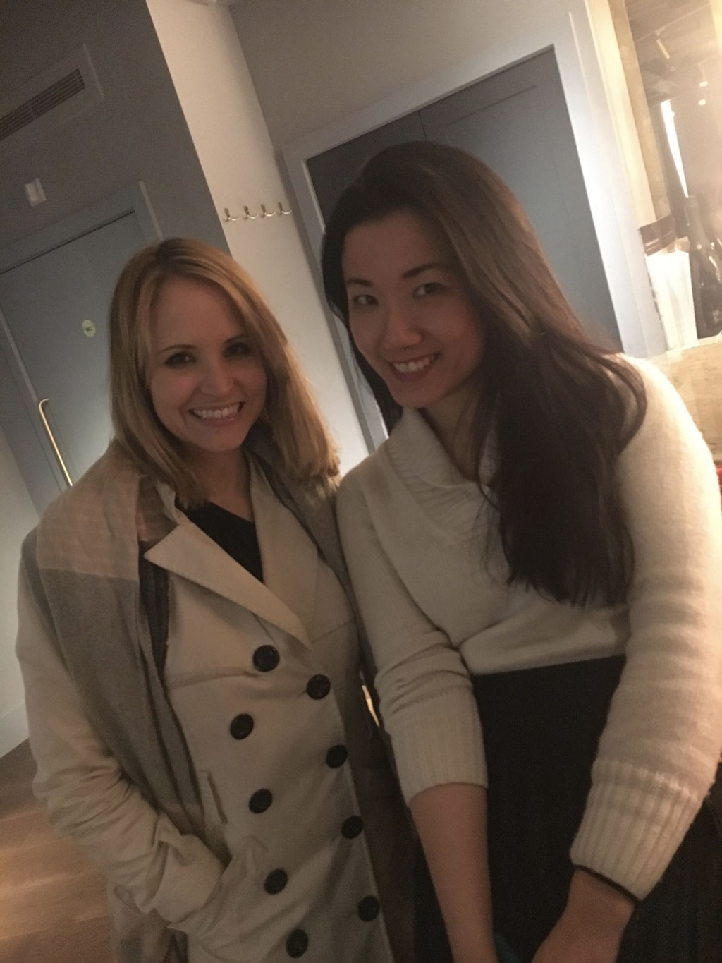 Jillian and Lu Li, founder of "Blooming Founders" and author of "Dear Female Founder"