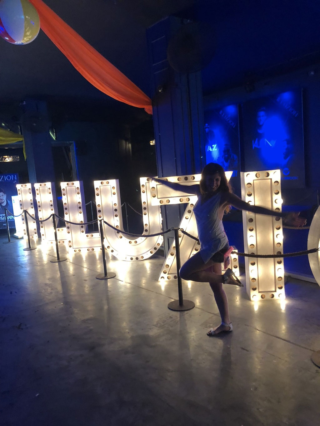 Club hopping - Irene is dancing in Patong, Phuket (Thailand)