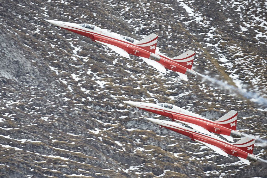 Axalp Swiss Air Force (Air-to-ground) gun shooting 2021