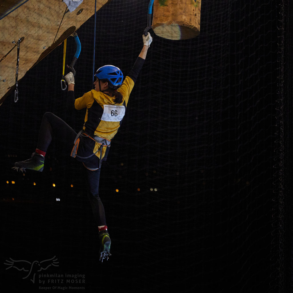 Sina Götz-UIAA European Ice Climbing Cup- Bern, final women