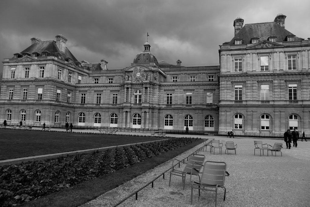 Avant l'orage, Jardin du Luxembourg