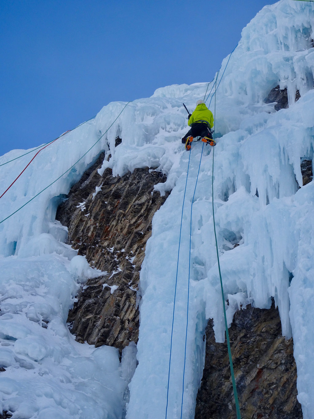 Eisklettern Engstligenalp