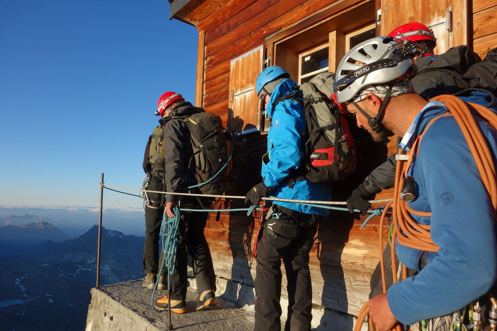 Solvaybivak am Matterhorn