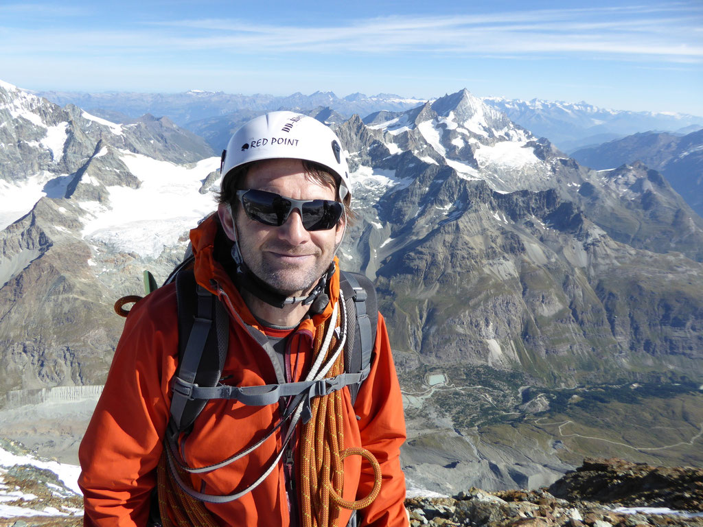 Daniel Fritschi auf dem Matterhorn