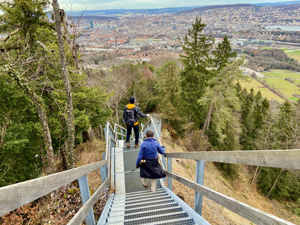 Föhrenweg Uetliberg.
