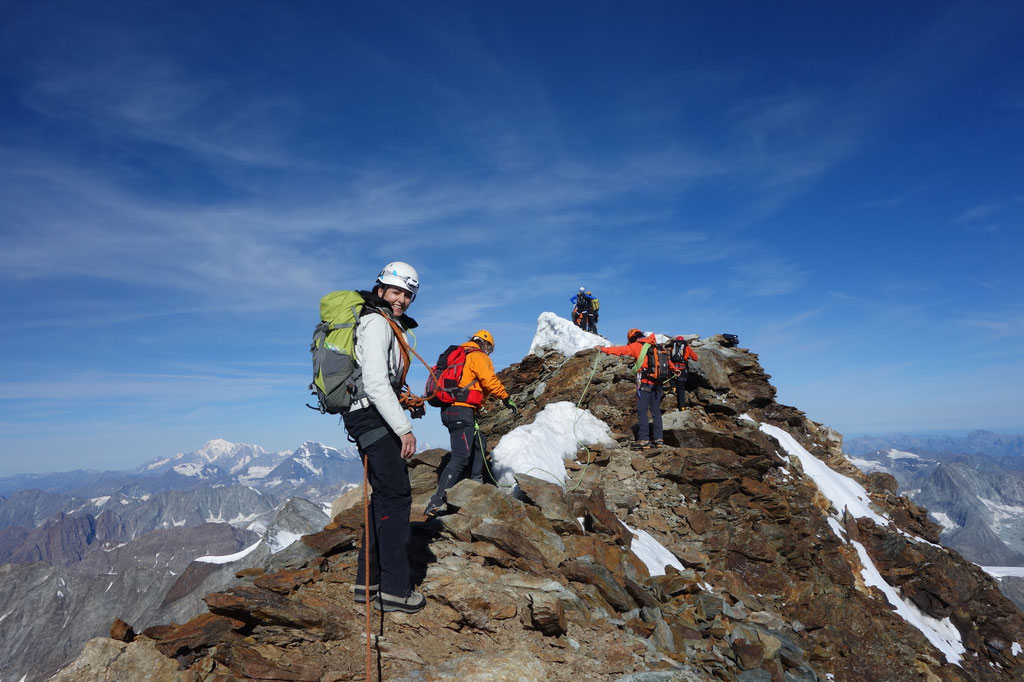 Denise Sigg auf dem Matterhorn