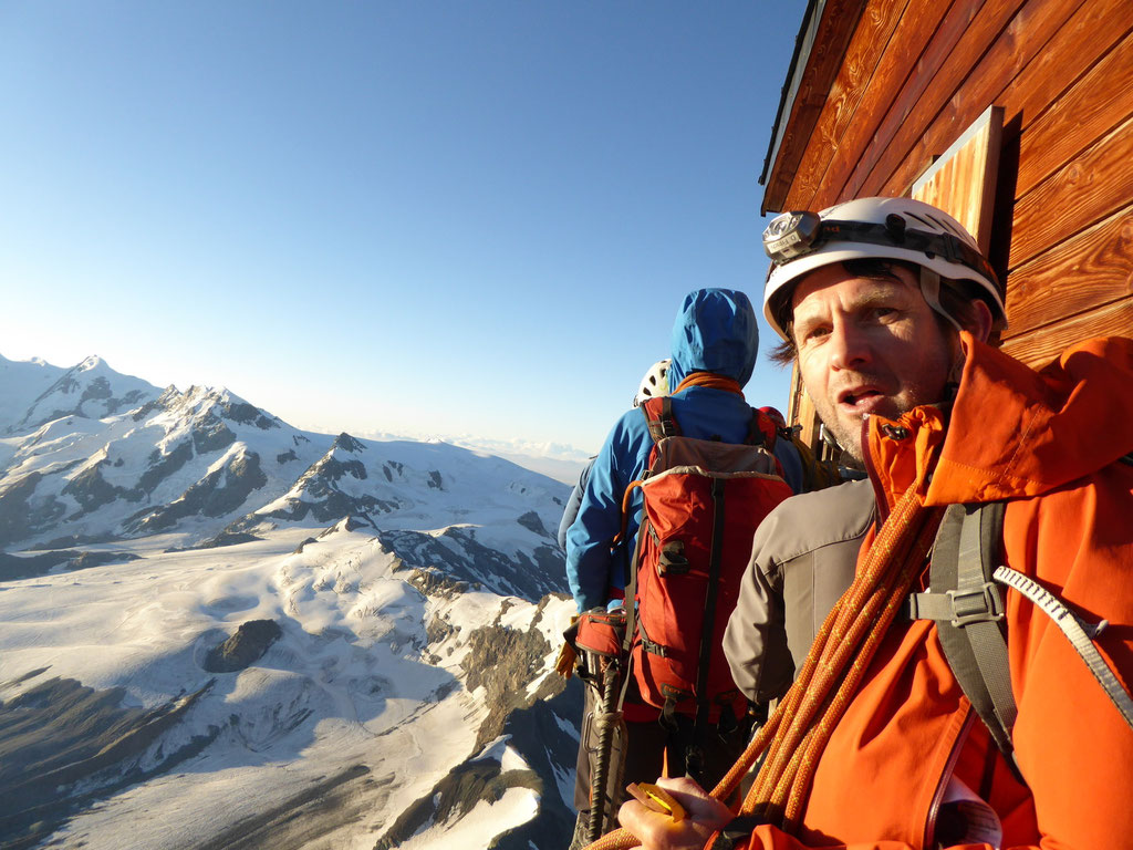 Solvaybivak am Matterhorn