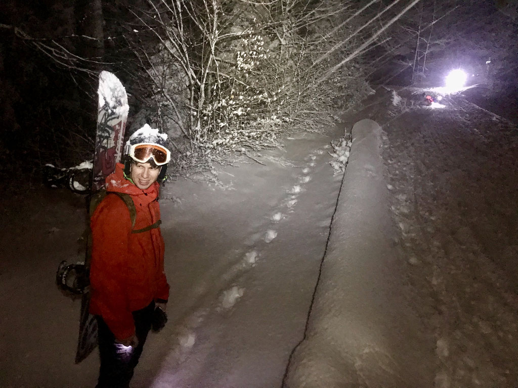 Roman Fritschi Skitour auf den Uetliberg