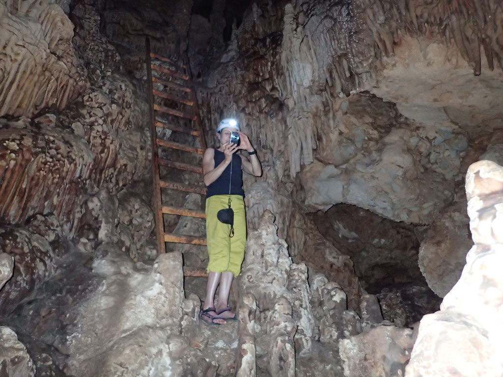 Denise Sigg auf Kalymnos