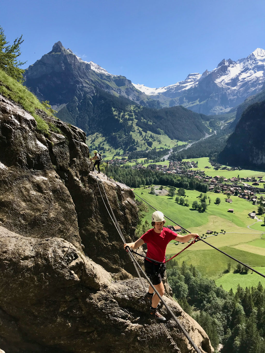 Roman Fritschi Klettersteig Allmenalp Kandersteg