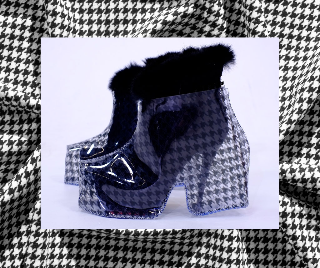 Graduate Collection Evita Rigert 2017 Pied de Poule Shoes