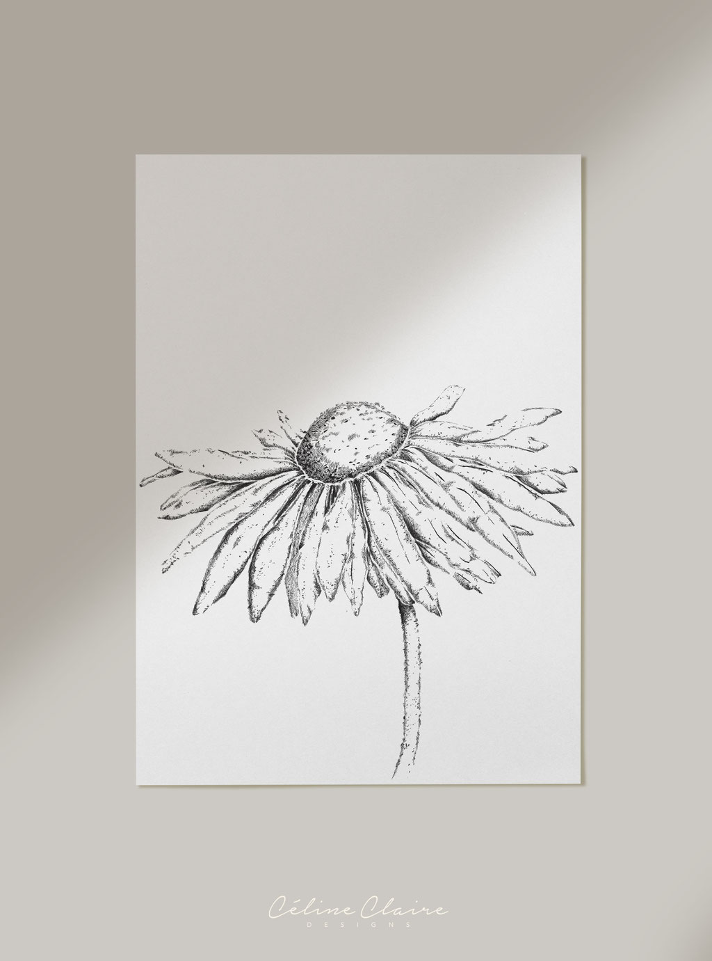 Blüte ohne Outline (digital, Procreate)