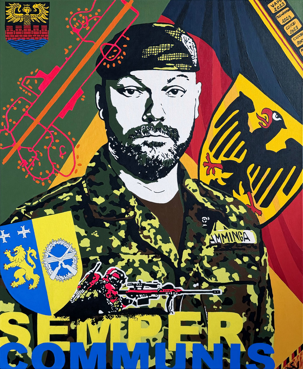 Popart by Sylke Janßen (Sylke Sdunzig)
