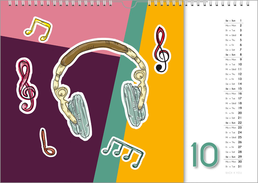 Musikkalender für Kinder ... 33 coole Musikkalender für Kinder.