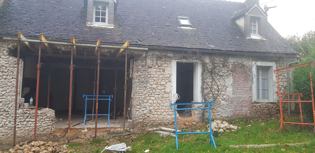 Pendant travaux