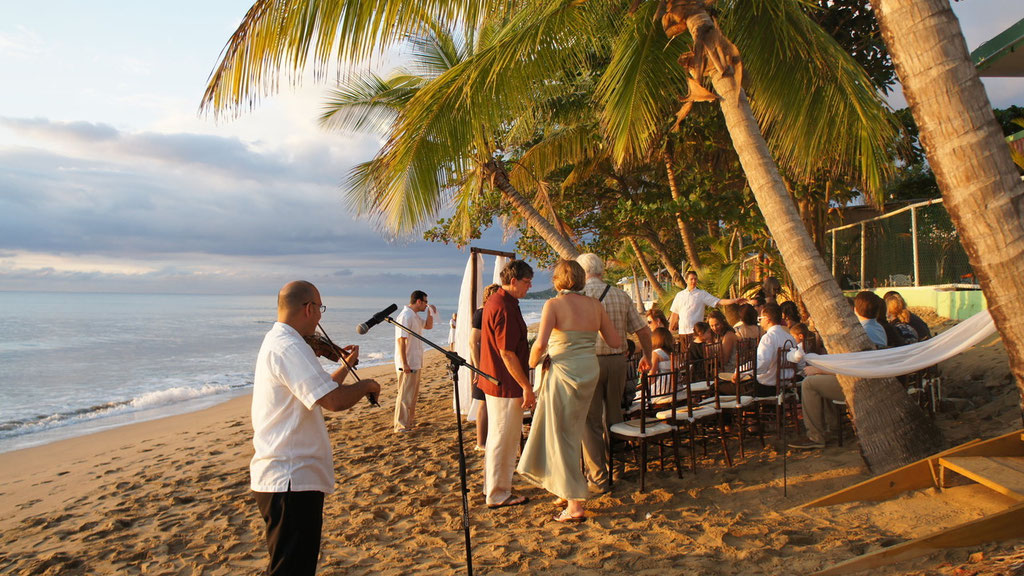 Wedding on Beach at Stella
