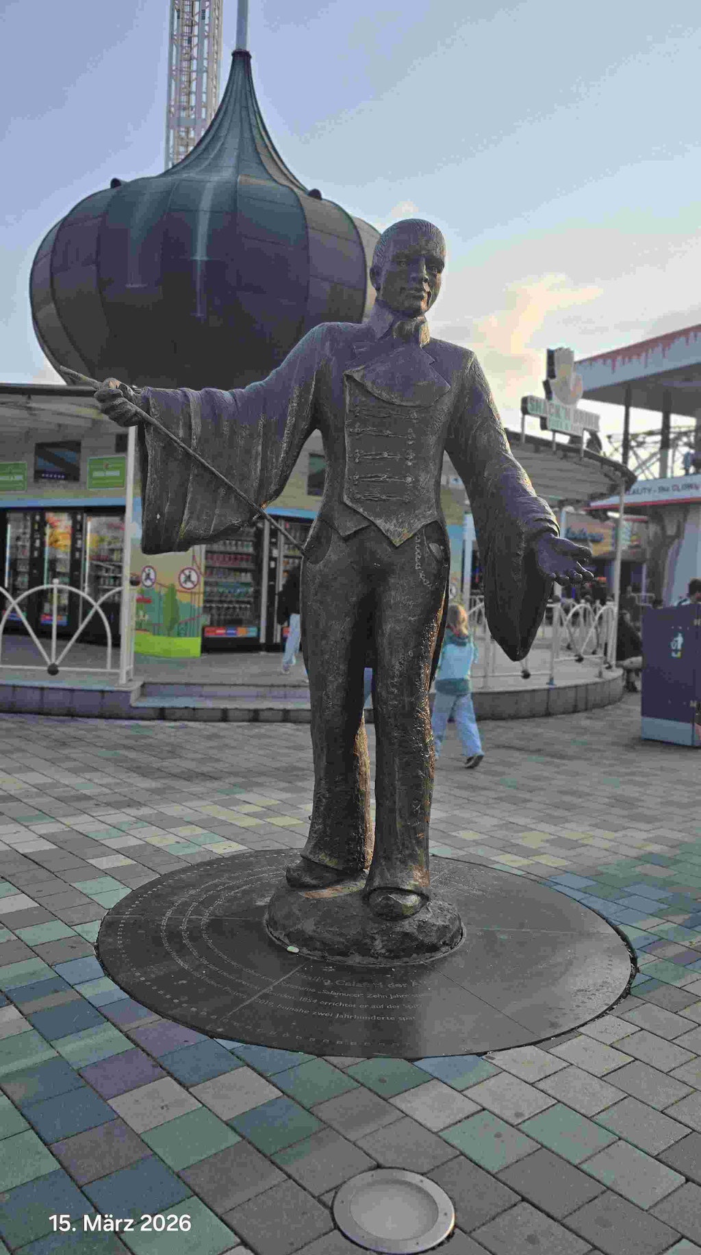 Statue Basilio Calafatis