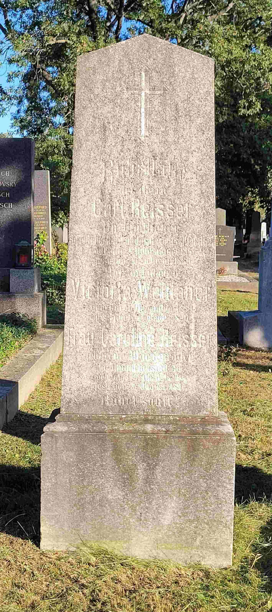 Grab von Karl Reisser am Wr. Zentralfriedhof