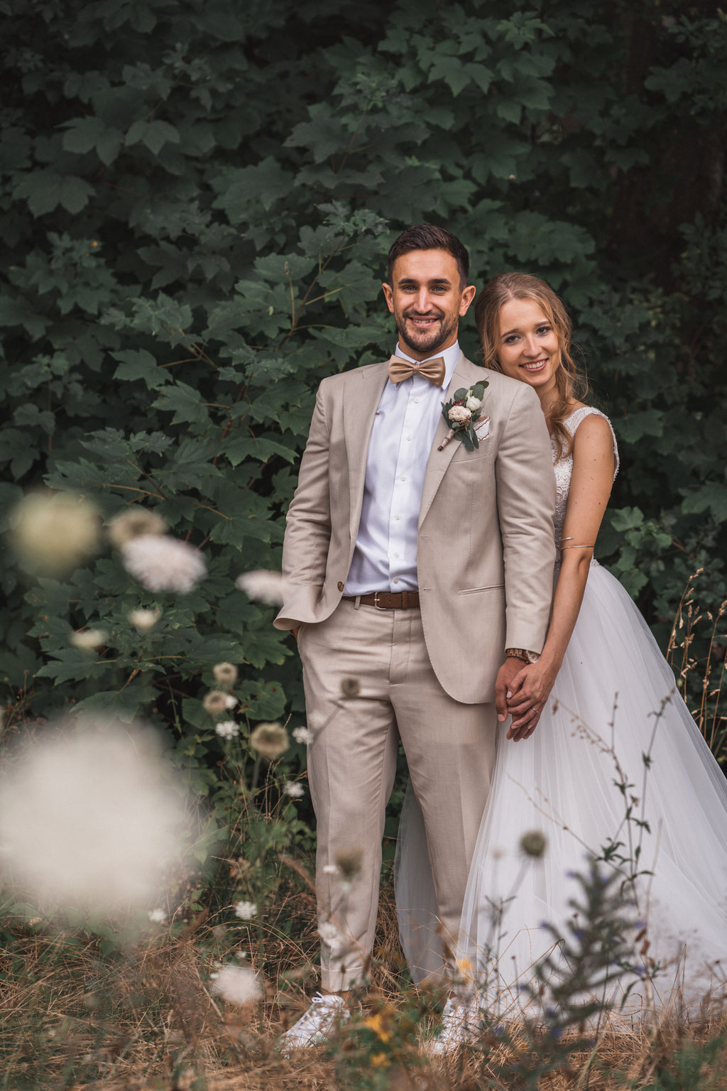 Klassisches Hochzeitspaar-Shooting