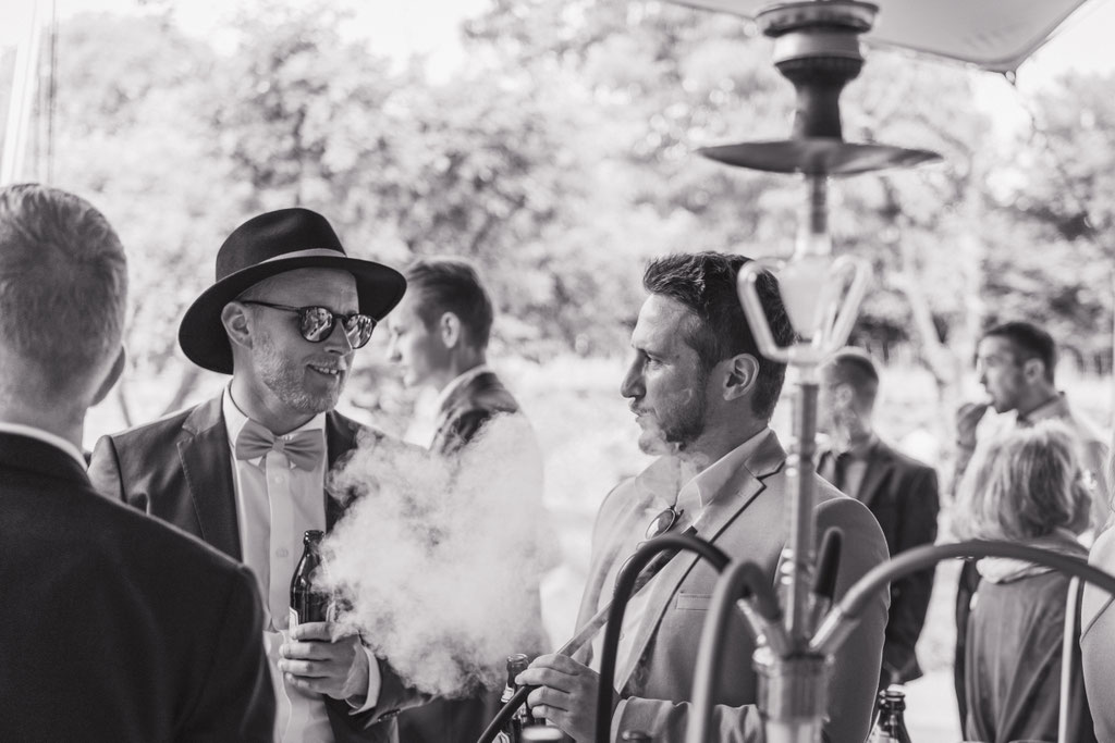 Shisha, Bier und Miteinander