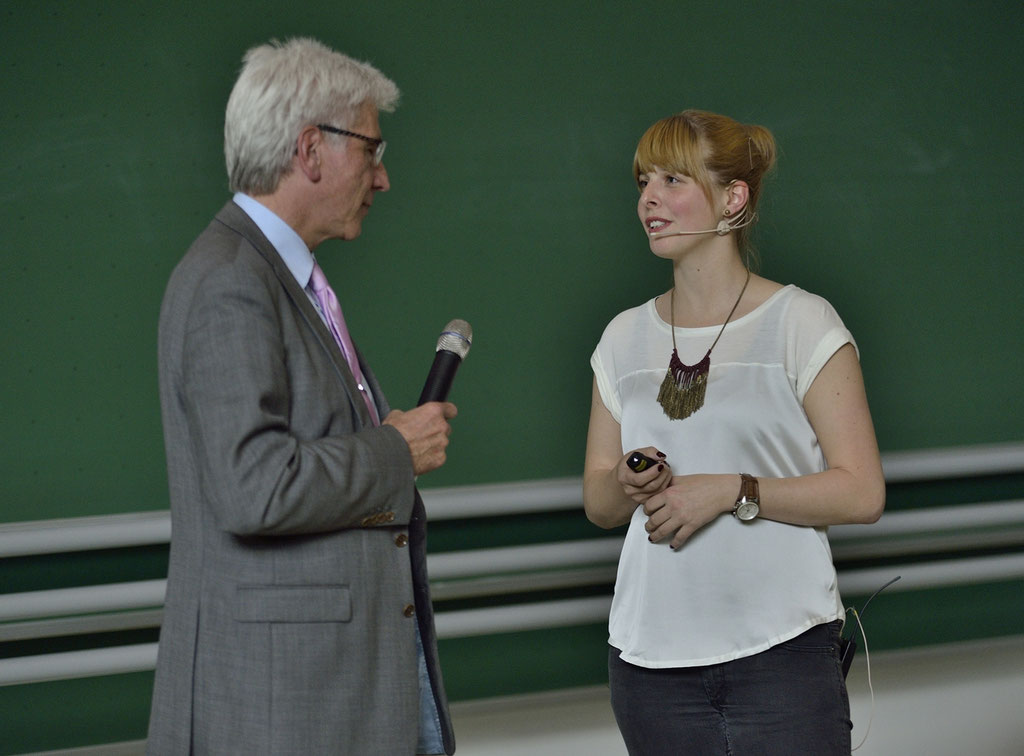 Eröffnungsfeier Science Park Kassel - Interview mit Bertram Hilfen (damaliger Oberbürgermeister der Stadt Kassel); Foto: Markus Frohme