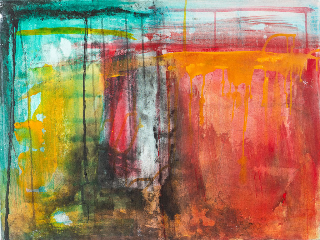 Colours, 80 x 60 cm, Acryl auf Leinwand, 2012