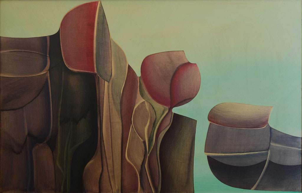 103 x 66 cm, huile sur panneau, 1978