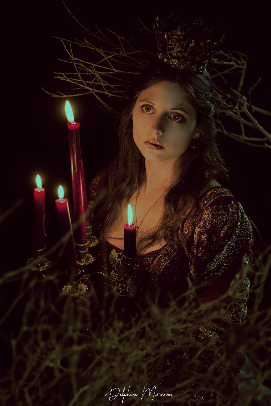 In the dark