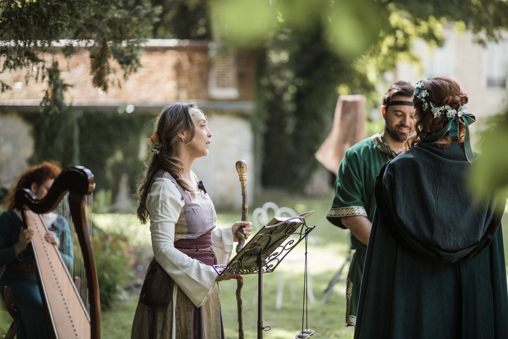 cérémonie celtique mariage médiéval