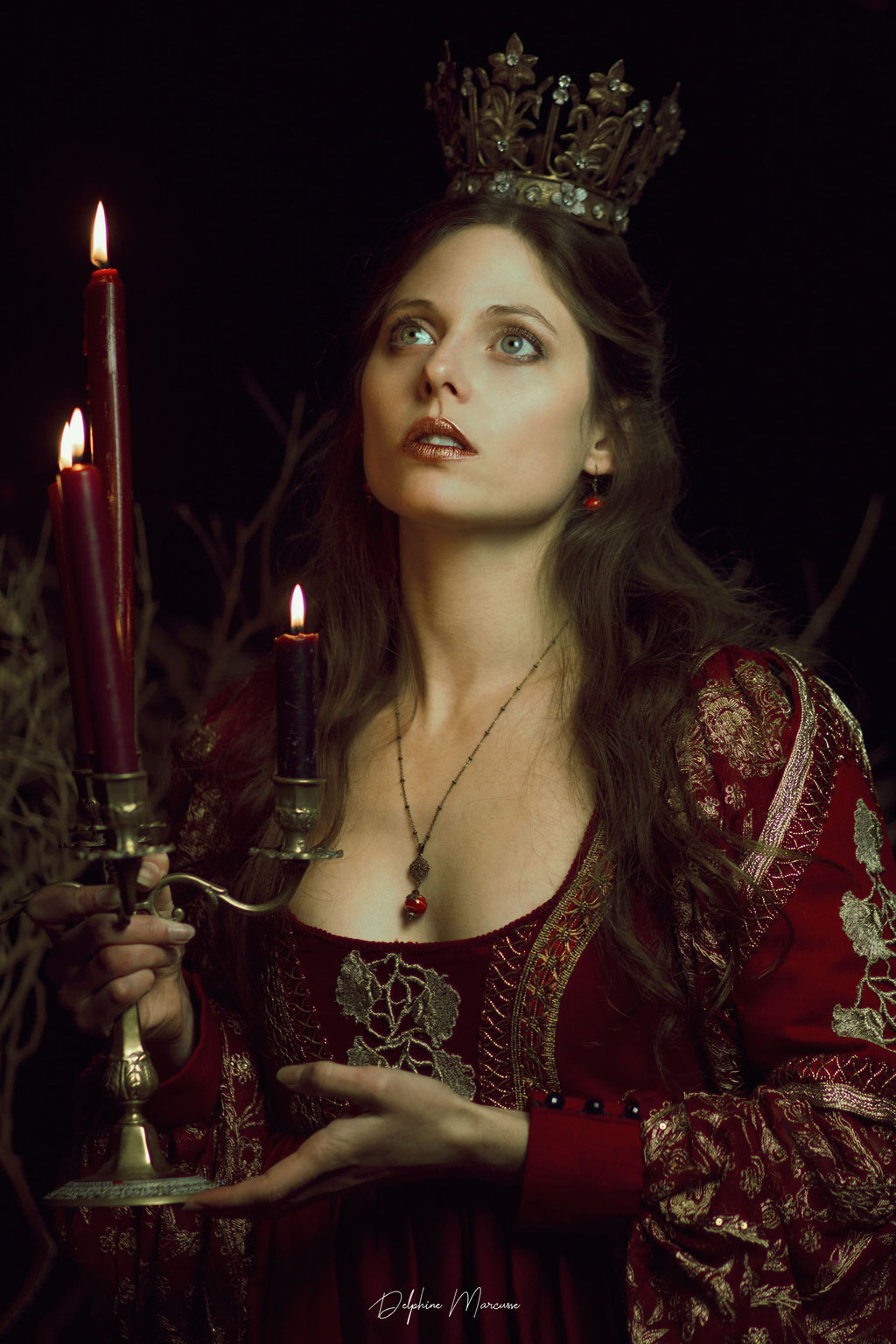 In the dark