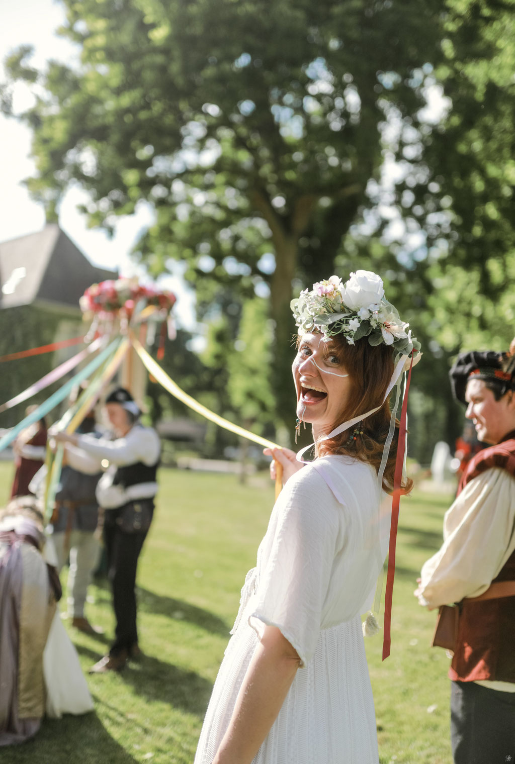 mât de mai mariage médiéval